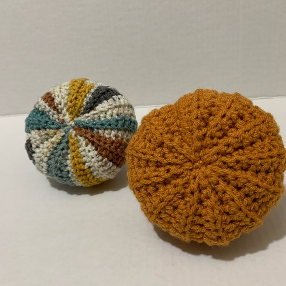 Fall Decor Home Decor Handmade Crocheted Pumpkins - Picture 8 of 16